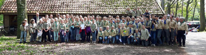 Verkenners 1e bij de Regionale Scouting Wedstrijden