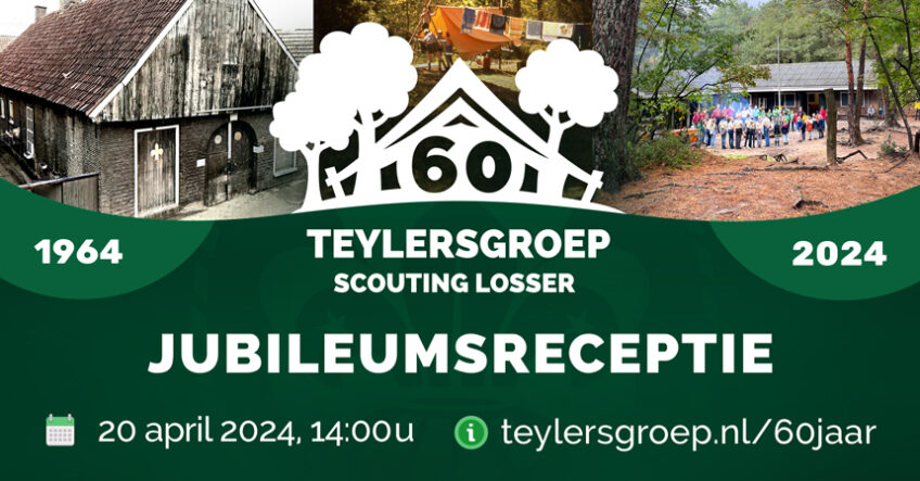 Scouting Teylersgroep viert 60-jarig jubileum