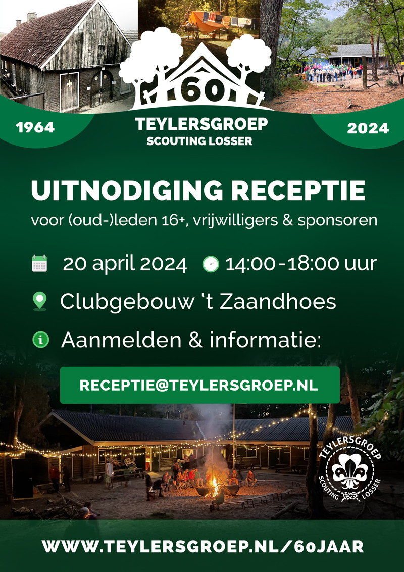 Receptie 60 jarige jubileum Teylersgroep