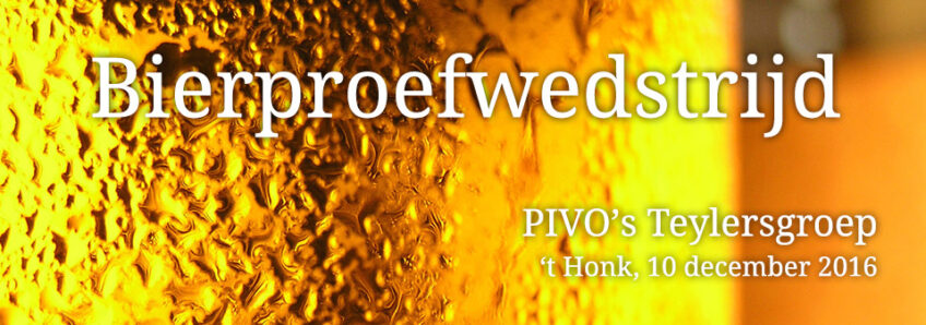 Bierproefwedstrijd PIVO’s