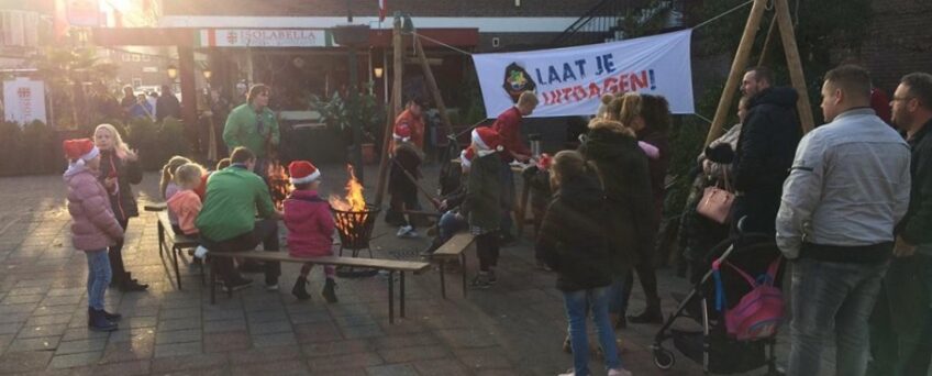 Gezelligheid op de Losserse kerstmarkt