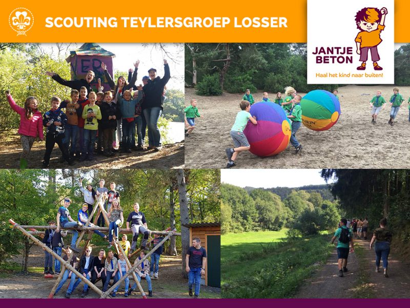 Jantje Beton Collecte 2019 - Teylersgroep Scouting Losser