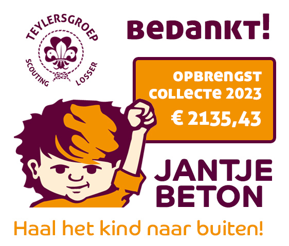 Opbrengst Jantje Beton Collecte 2023