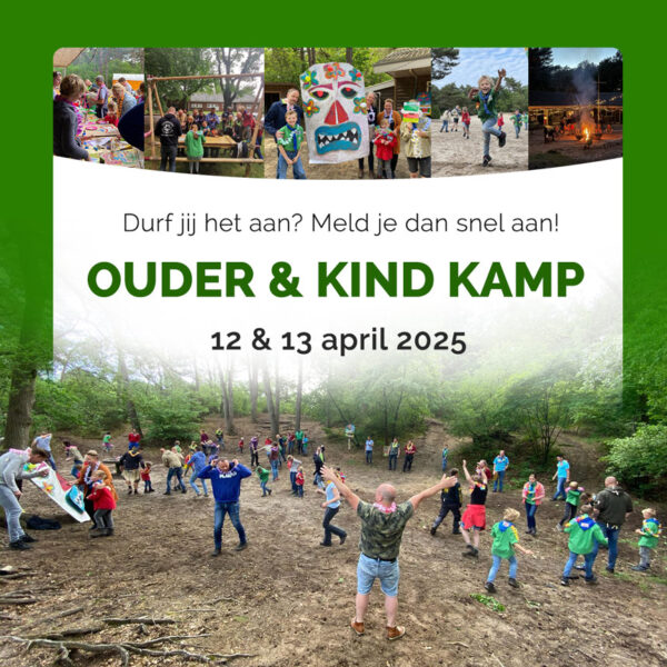 Ouder-kind-kamp 2025 promo