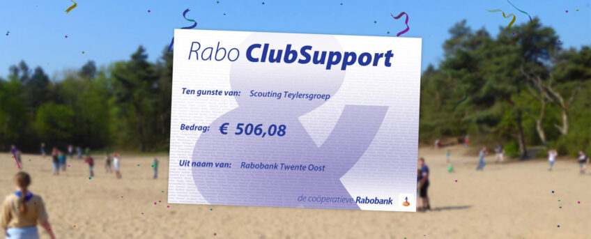 Rabo ClubSupport levert mooi bedrag op!