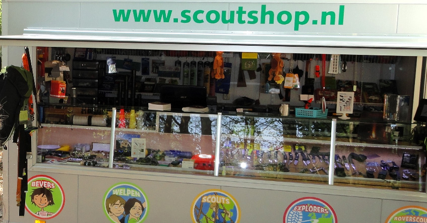 Mobiele scoutshop in Losser op 5 november