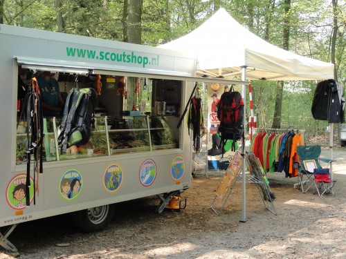 Mobiele Scoutshop